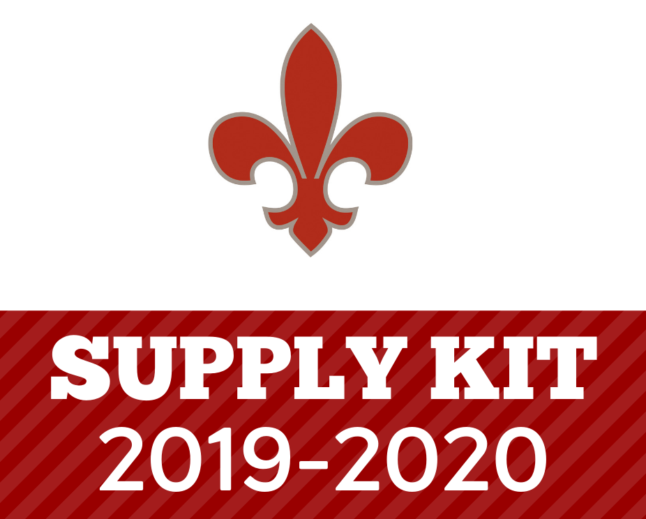 New for 2020-21: Supply Kits!