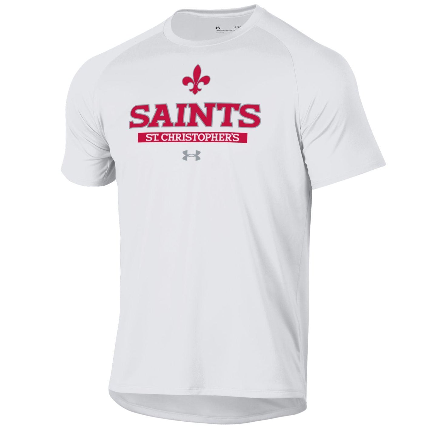 UA Mens Tech Tee White