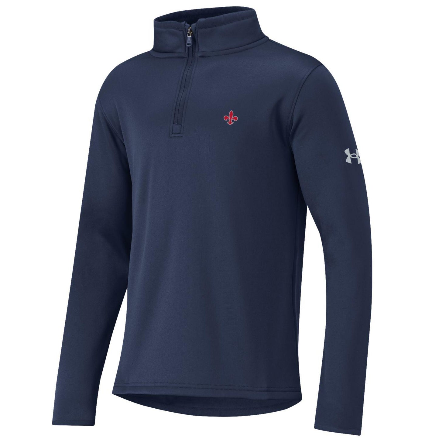 UA Youth Navy 1/2 Zip