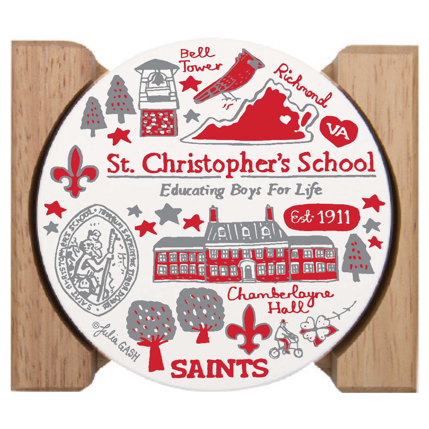 StC Coasters by Julia Gash