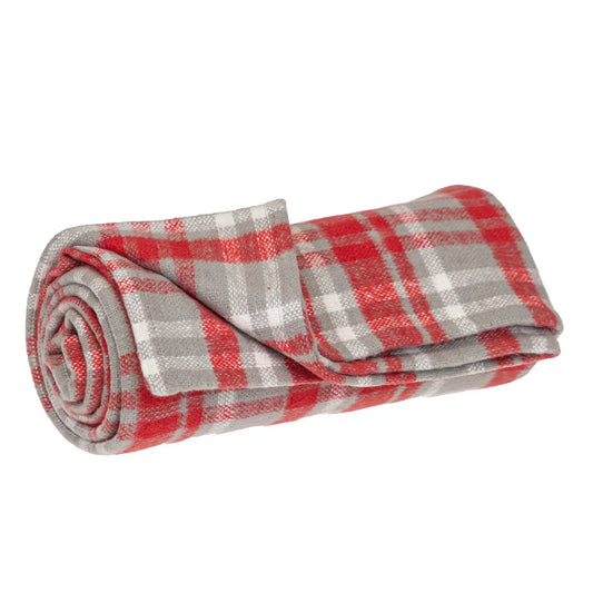 Plaid Cotton Blanket