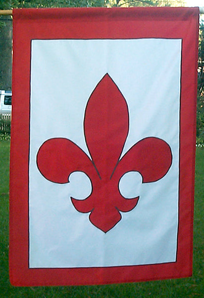 Flag with fleur